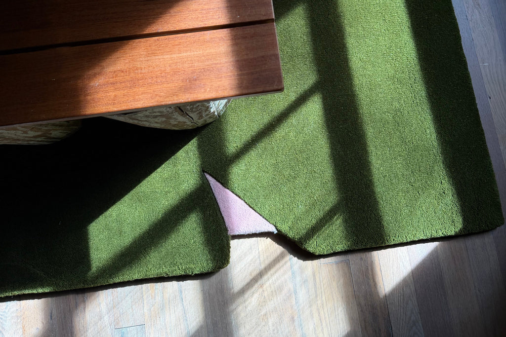 Featuring subtle slit-like shapes that appear to reveal a debossed layer underneath.